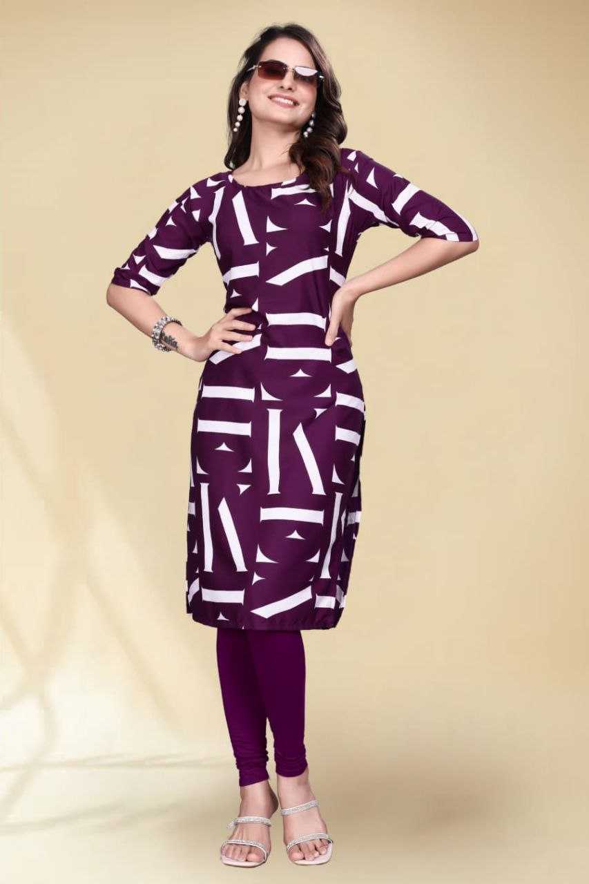 Abstract Printed Kurti – Daily Wear Collection - Image 3